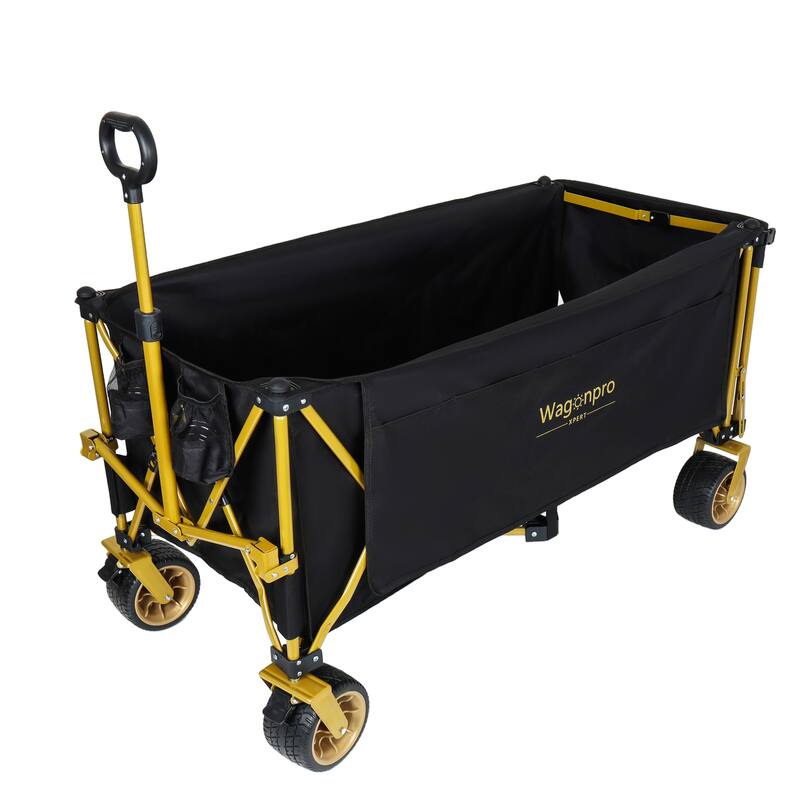 67-1/2in Extra long large Heavy Duty Utility Beach Wagons with Opened Tailgate and All-Terrain Wheels, 480lbs Capacity