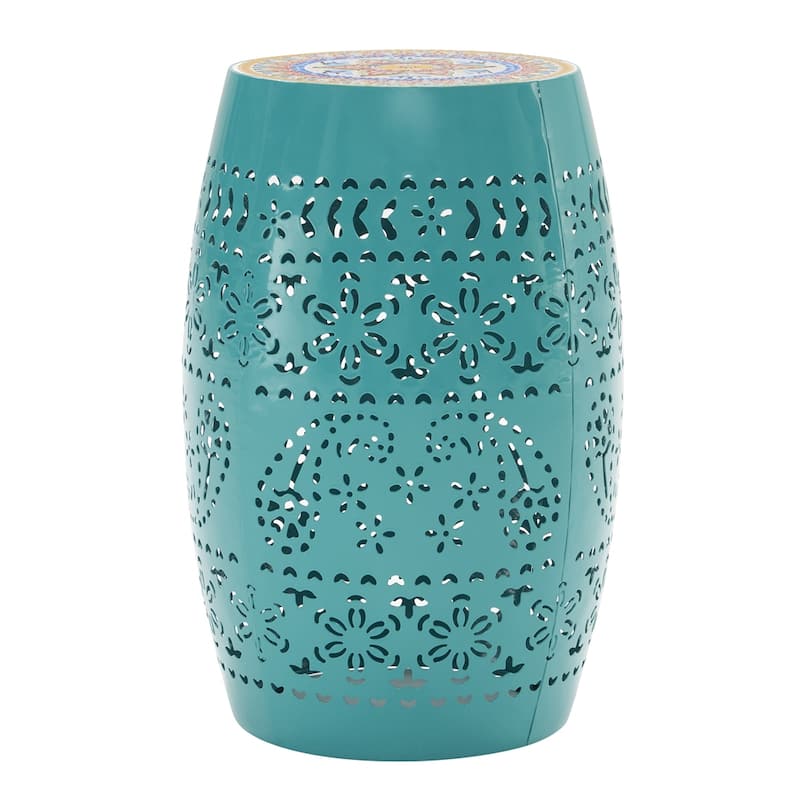 12" Metal Side Table