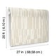 preview thumbnail 5 of 4, Nikki Chu Koso Linen Premium Peel and Stick Wallpaper