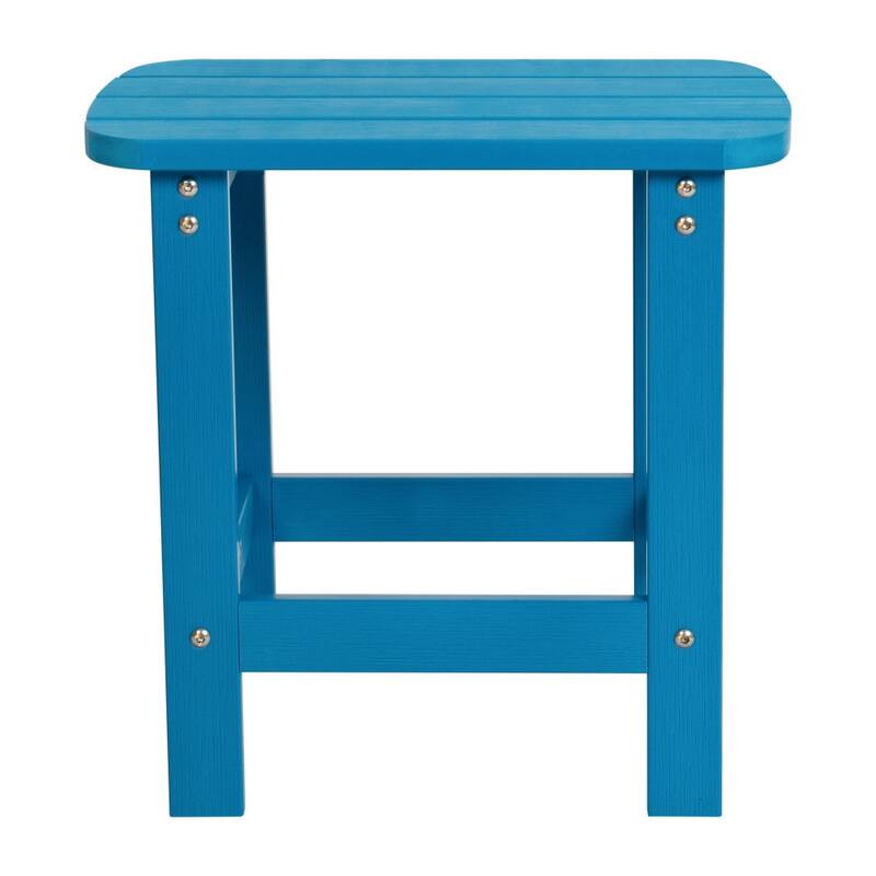 All-Weather Poly Resin Adirondack Side Table - Patio Table