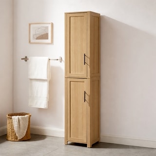 Crosley Savannah Linen Storage Cabinet