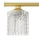 preview thumbnail 17 of 16, Acroma 6-light Modern Statement Crystal Bathroom Vanity Light - 45 inches