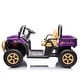 preview thumbnail 88 of 118, XXXL 24V Kids Electric Ride On UTV, Dual Seat, 2WD, 400W Motor, LED Lights, USB, MP3, Bluetooth, Remote Control for Ages 3+.