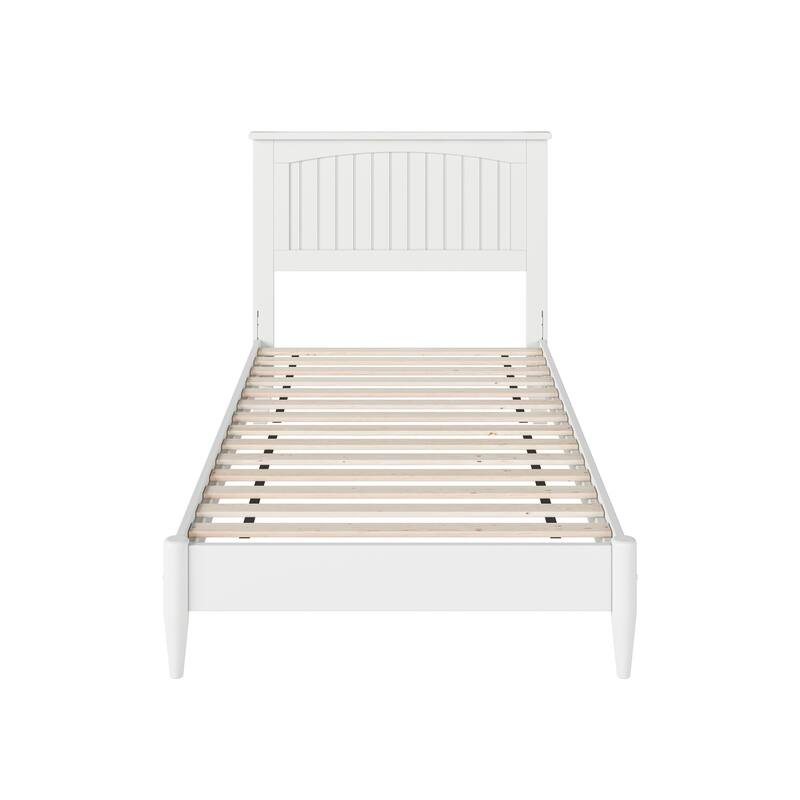 Naples Solid Wood Low Profile Platform Bed