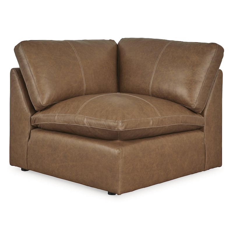 Signature Design by Ashley Emilia Brown 4-Piece Sectional - 130" W x 90" D x 36" H