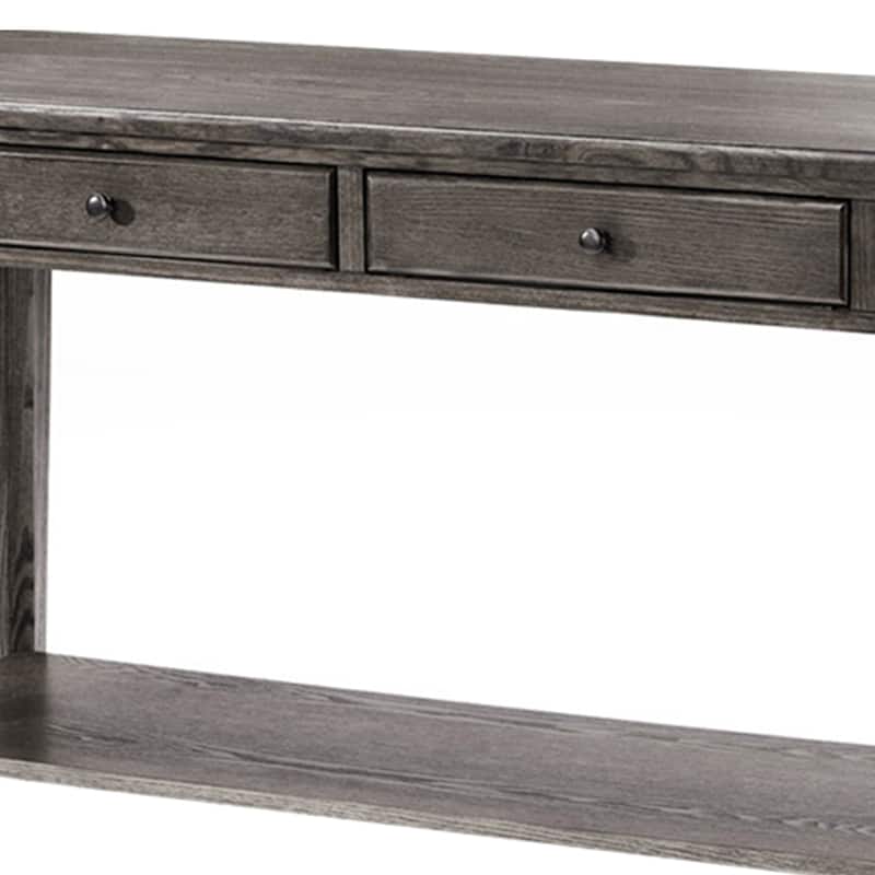 Chromcraft Peter Revington Console Table in Gray Finish