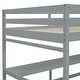 preview thumbnail 34 of 33, Stylistic Elements Full Loft Bed with Platform with Ladders