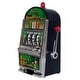 preview thumbnail 2 of 0, Luck of the Irish Slot Machine Bank by Trademark Poker (Green) - Green