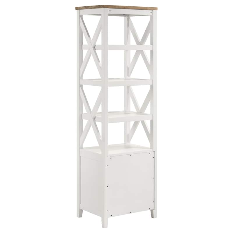 Hollis 3-piece 67-inch TV Stand Entertainment Center White
