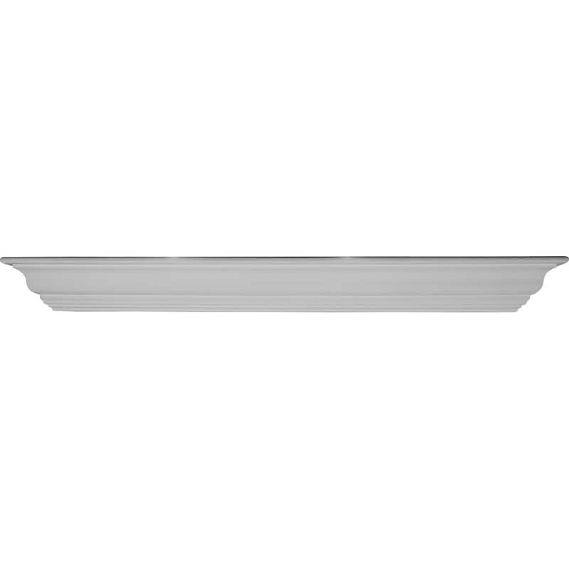 48"W x 4 1/2"H x 4 1/2"P Classic Shelf