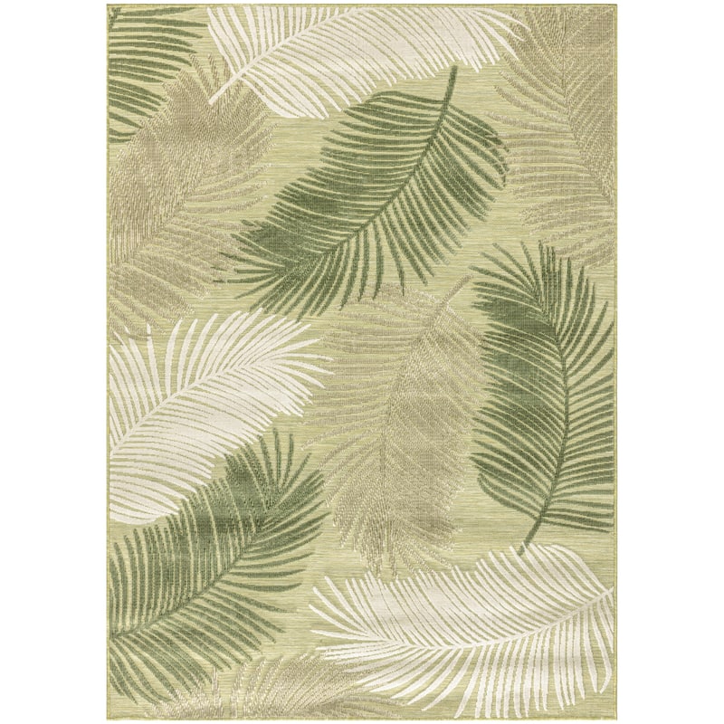 Nourison Suncoast Indoor/Outdoor Nature Area Rug.