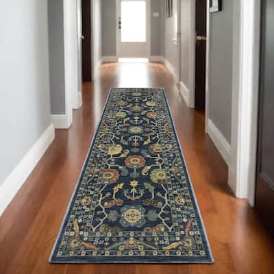 HomeRootsOriental Traditional Runner Area Rug