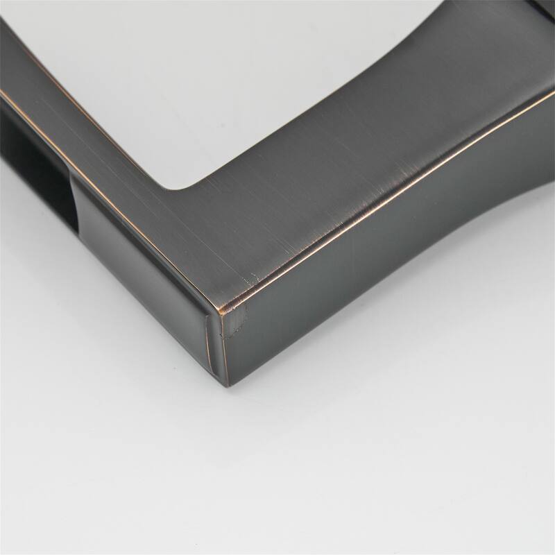 Waterfall 8 Inch Widespread Bathroom Faucet with Pop-up Drain Kit Brass Double Handle Modern Bathroom Sink Vanity Taps