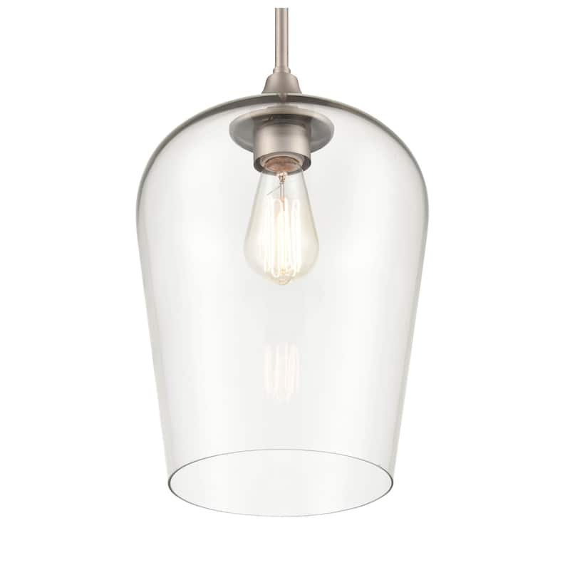 Millennium Lighting Ashford 1 Light Mini-Pendant in Multiple Finishes with a Clear Glass Shade