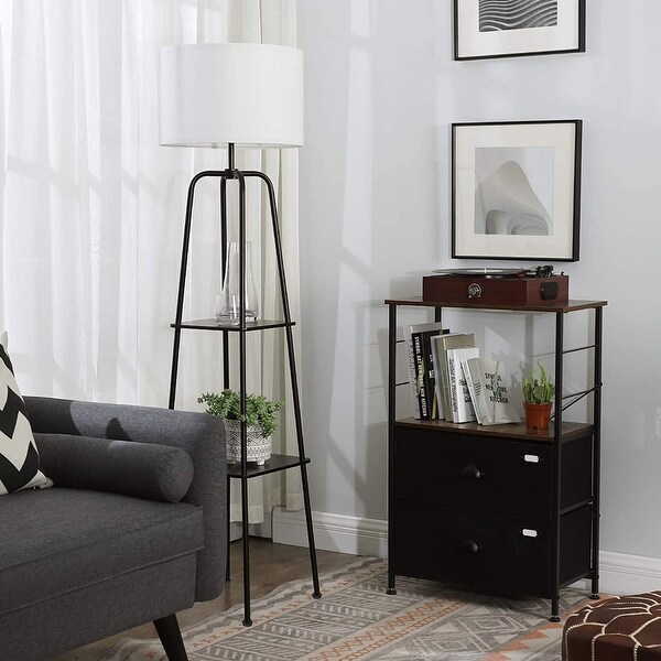 Bed bath and beyond floor lamp with shelves on sale