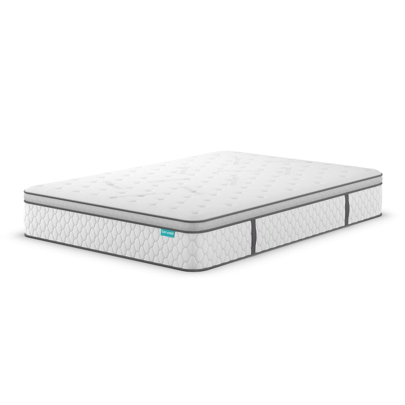 Serweet 8 Inch Memory Foam Hybrid and Innerspring Mattress,For Kid's Room,Guest Room,Hotel,Apartment