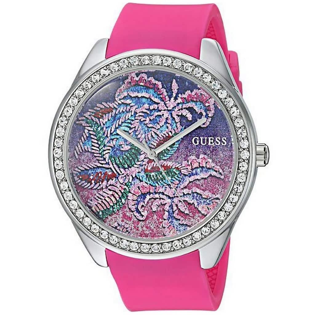Guess Women's Tropical Pink Multicolor Dial Watch - U0960L1 - 6 (36)