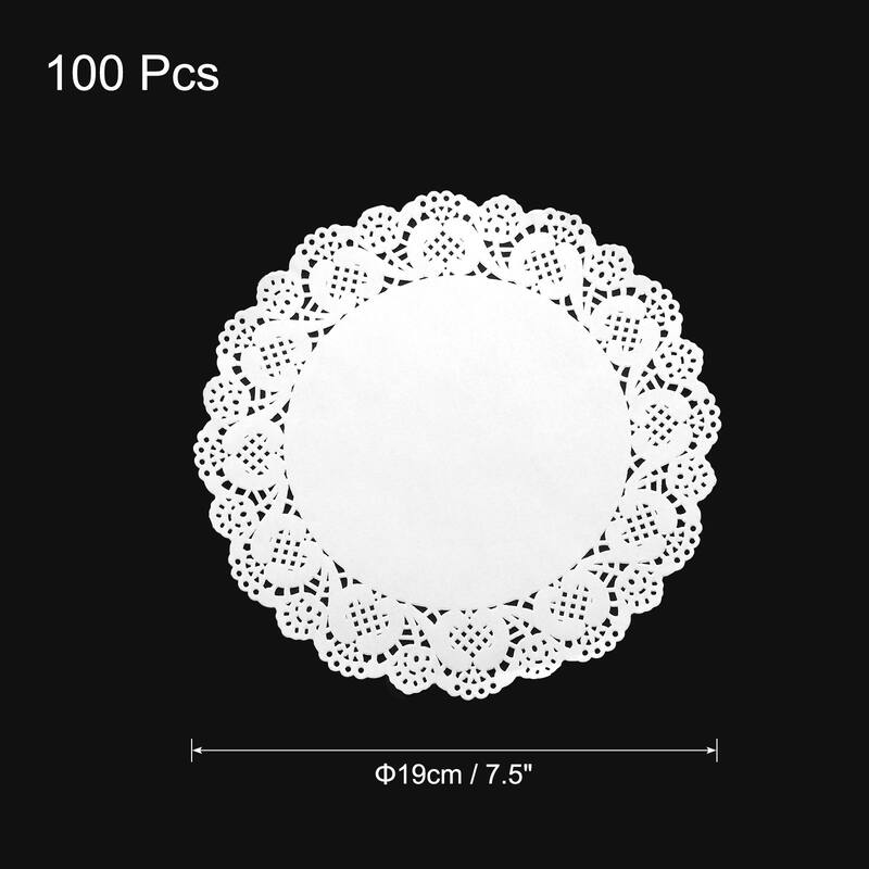 Lace Paper Doilies, Round Tableware Disposable Paper