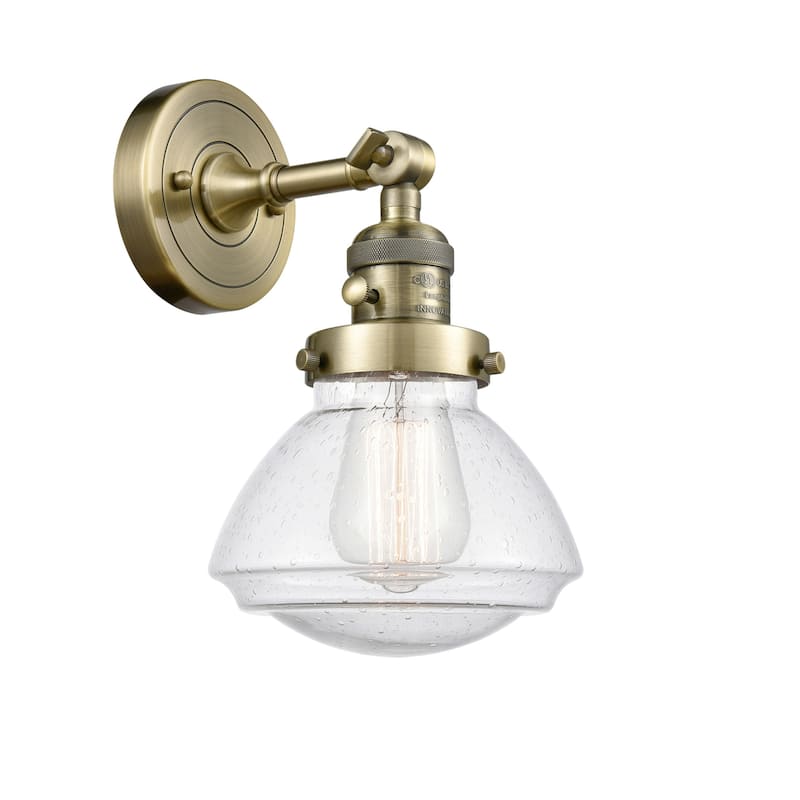 Innovations Lighting Olean 8" Tall Bathroom Sconce