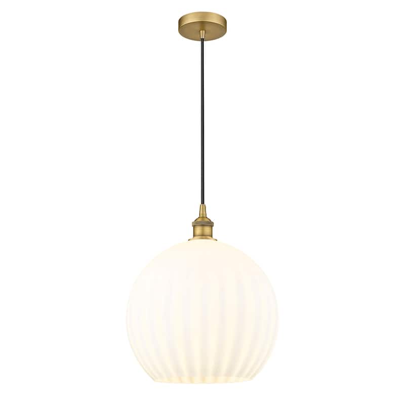 Innovations Lighting 616-1P 17 14 White Venetian Pendant White