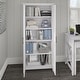preview thumbnail 32 of 70, Key West Tall Storage Cabinet with Doors and Shelves by Bush Furniture