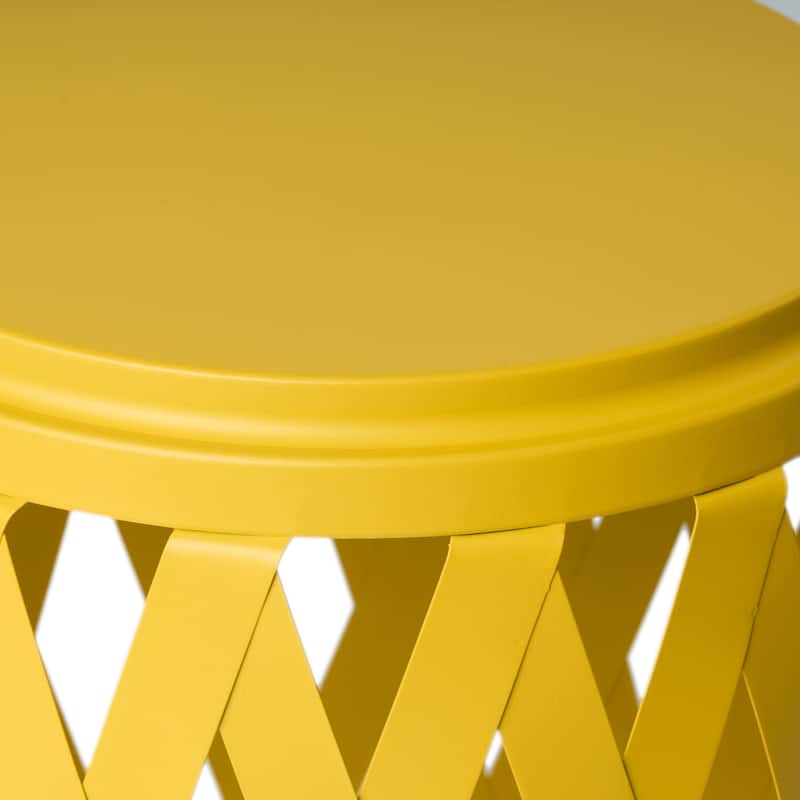 Vibrant Patio Side Table