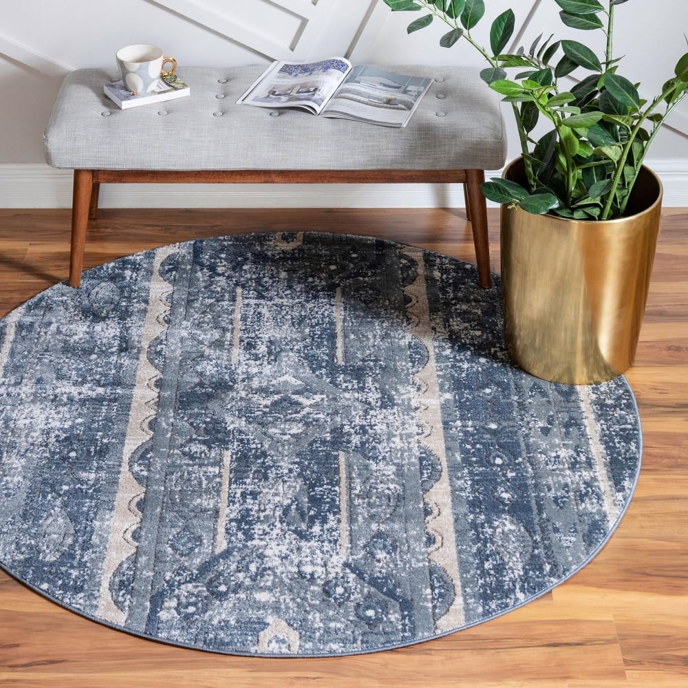 Transitional Wedo Collection Area Rug