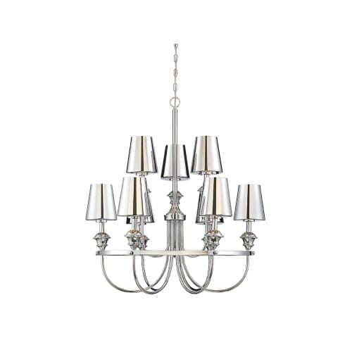 Savoy House 1 6502 9 Arden Light 32 4 Wide Chandelier With Savoy House 1 6502 9 Arden Light 32 4 Wide Chandelier With Unique Chrome Gl Free Shipping Today 27263353