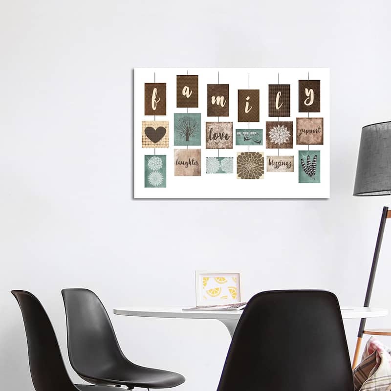 iCanvas "Family" by Erin Clark Canvas Print - 26x40x1.5