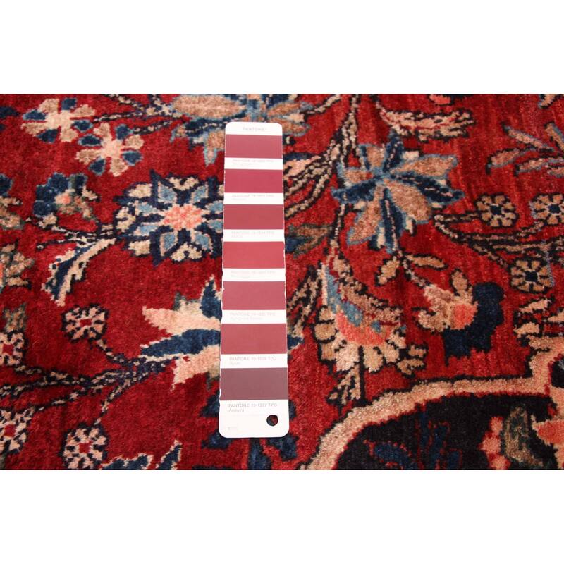 ECARPETGALLERY Hand-knotted Anatolian Red Wool Rug - 5'1 x 9'1