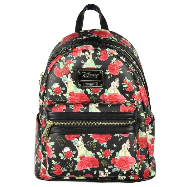 beast loungefly mini backpack Disney Beauty and the Belle Stained Glass Portrait Min Get Lojos Mojo Capture a favorite Disney moment and keep it close with this mini backpackor turn everyday outings into enchanted adventures Loungefly Disney Beauty And The