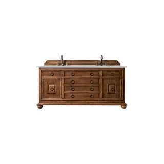 Mykonos 72-inch Cinnamon Double Vanity Cabinet