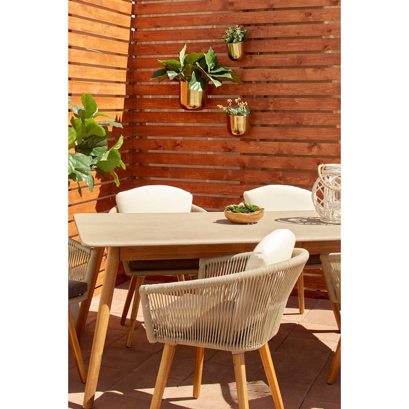 Gold, Black, Silver or White Metal Indoor Outdoor Floating Wall Planter (Set of 3) - S/3 9", 7", 6"H