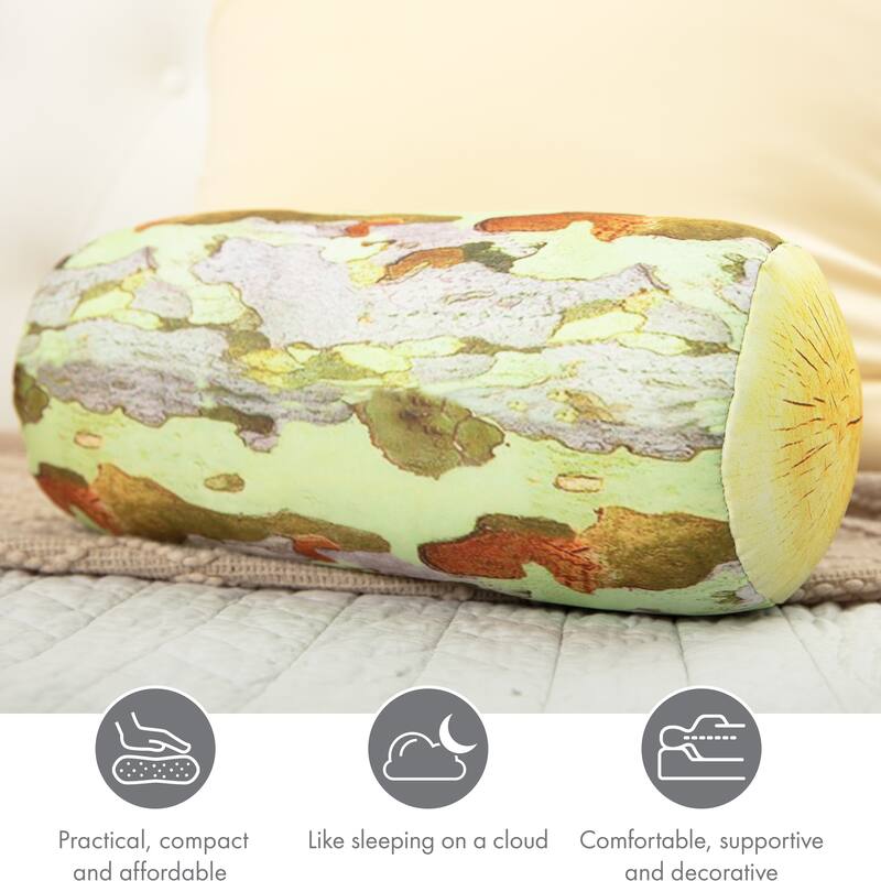 Log Cover Only - Body Pillowcase - Spandex/Nylon Blend for Silky Touch