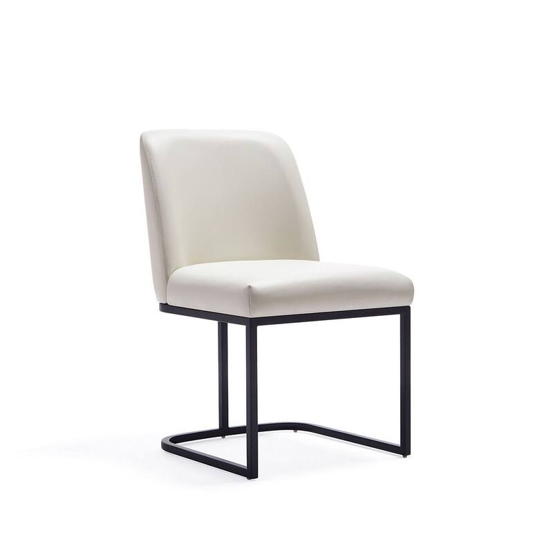 Manhattan Comfort Modern Serena Leatherette Upholstered Dining Chair Set