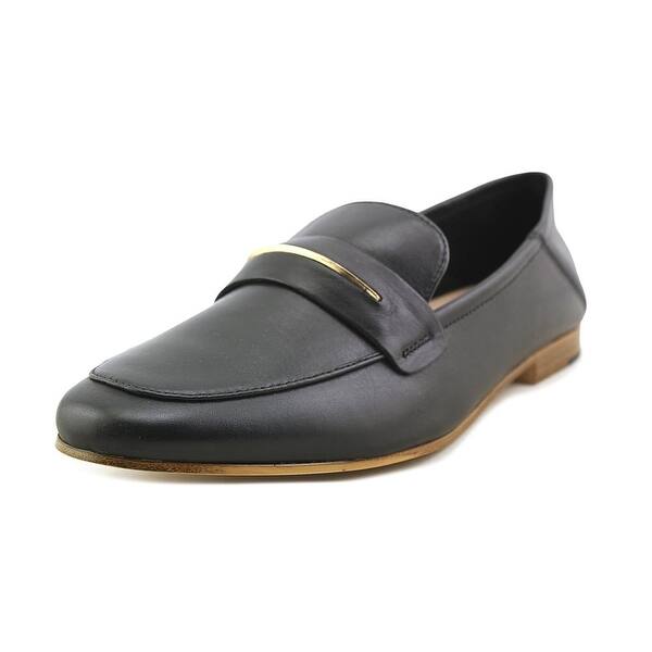 Shop Aldo Celio Women Round Toe Leather Black Loafer Overstock