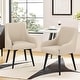 preview thumbnail 8 of 8, Swivel Dining Chairs Set of 2 Upholstered Accent Chairs Living Room Chairs Desk Office Arm Chair