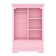 preview thumbnail 19 of 34, Open Children's Wardrobe with A Hanging Rod and Open Shelves