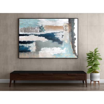 Exhilaration, Framed Hand Painted Canvas