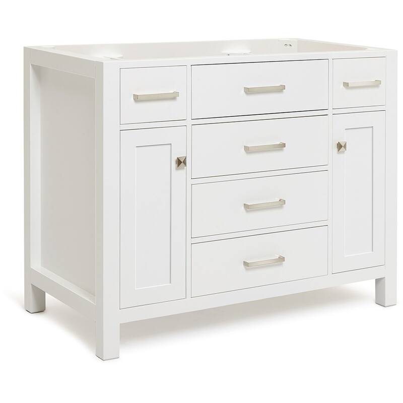 Ariel H042S-BC Bristol 42" Single Free Standing Vanity Cabinet Only