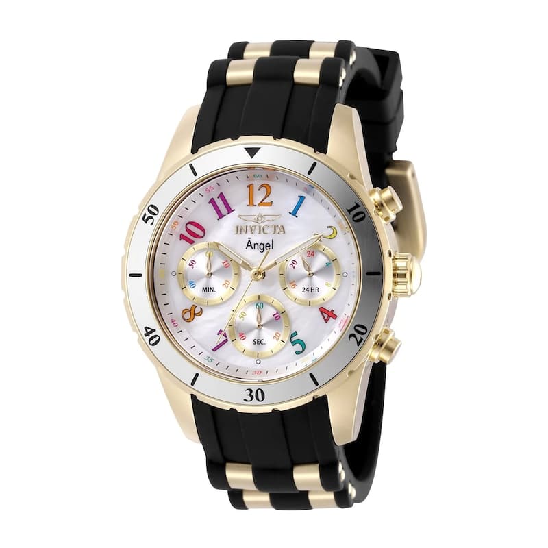 Invicta Women's 49803 Angel Quartz VD54 White Dial Watch
