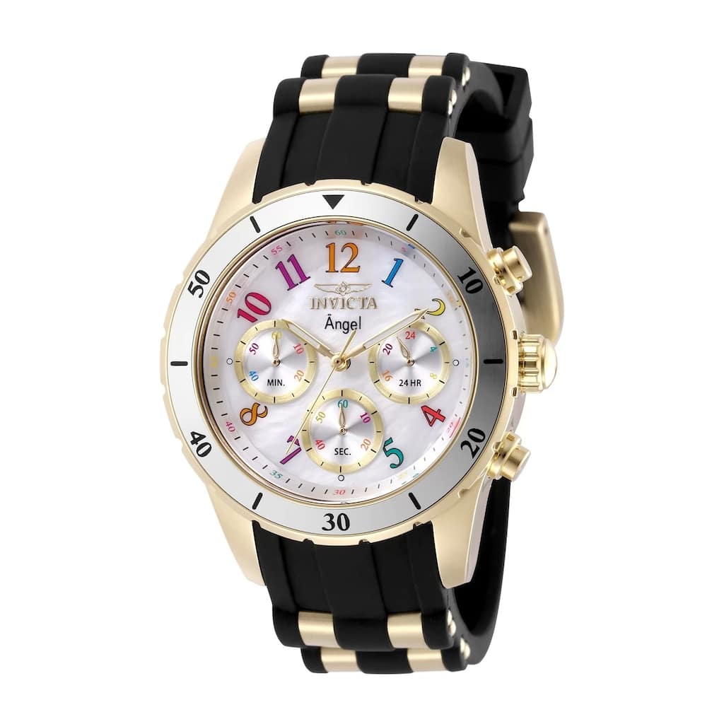 Invicta Women's 49803 Angel Quartz VD54 White Dial Watch