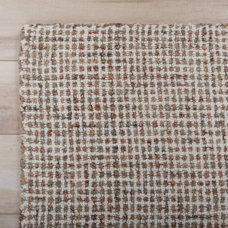 Alora Decor London Hand-tufted Tweed Wool Rug