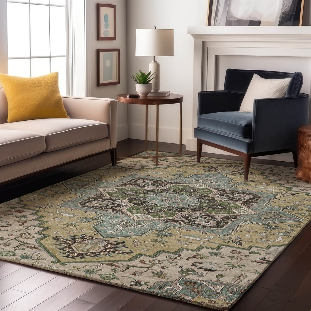 Premium Washable Super Soft Traditional Oriental Mayfield Rug