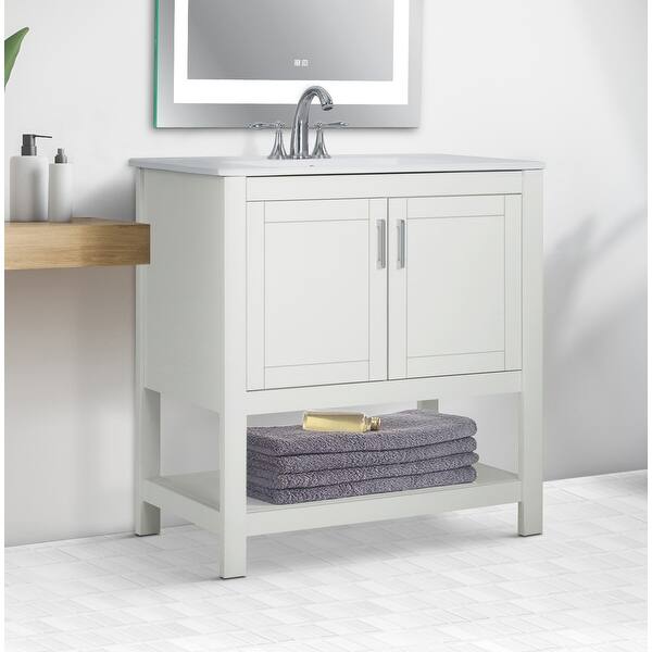 Shop Saint Birch 32 Inch Single Bathroom Vanity With Top And Sink Included Overstock 32137630