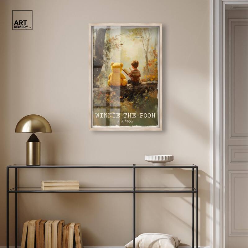 Classic Winnie the Pooh Shadowbox by Art Remedy