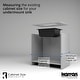 preview thumbnail 28 of 58, Karran Undermount Quartz 24 in. Single Bowl Kitchen Sink Kit