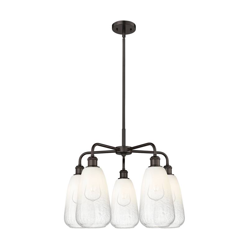 Innovations Lighting Endless Possibilities Ballston - Brookhaven Almond - 5 Light 25" Stem Hung Chandelier