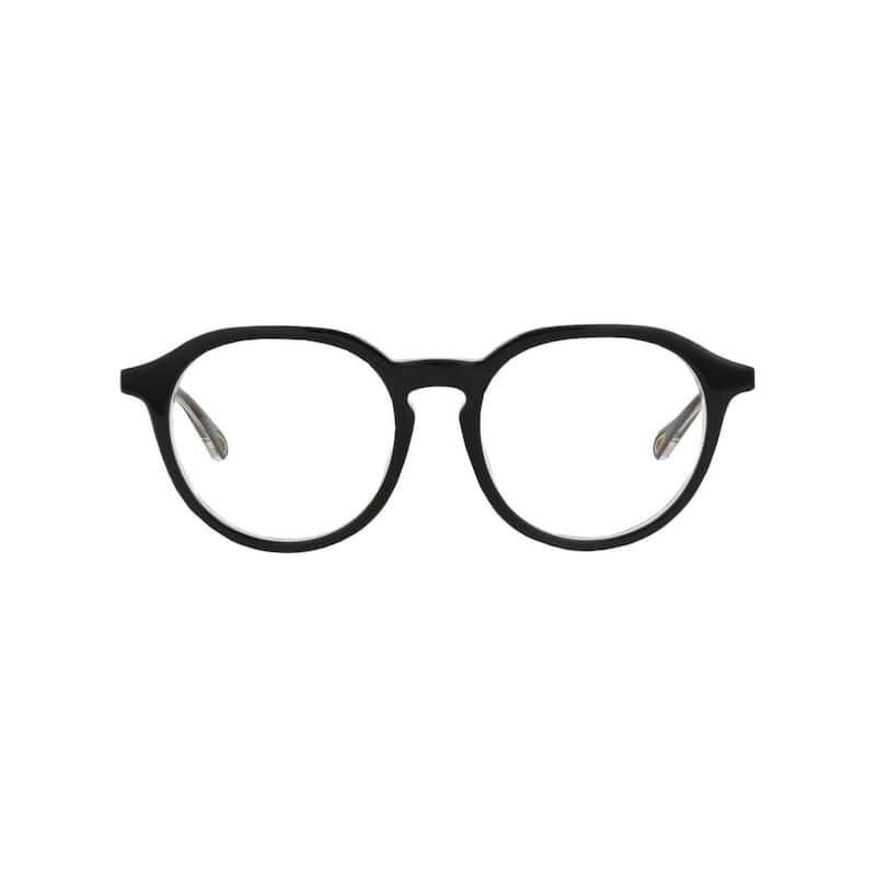 Chloé Round-Frame Bio Acetate Optical Frames - Black Black Transparent - Black