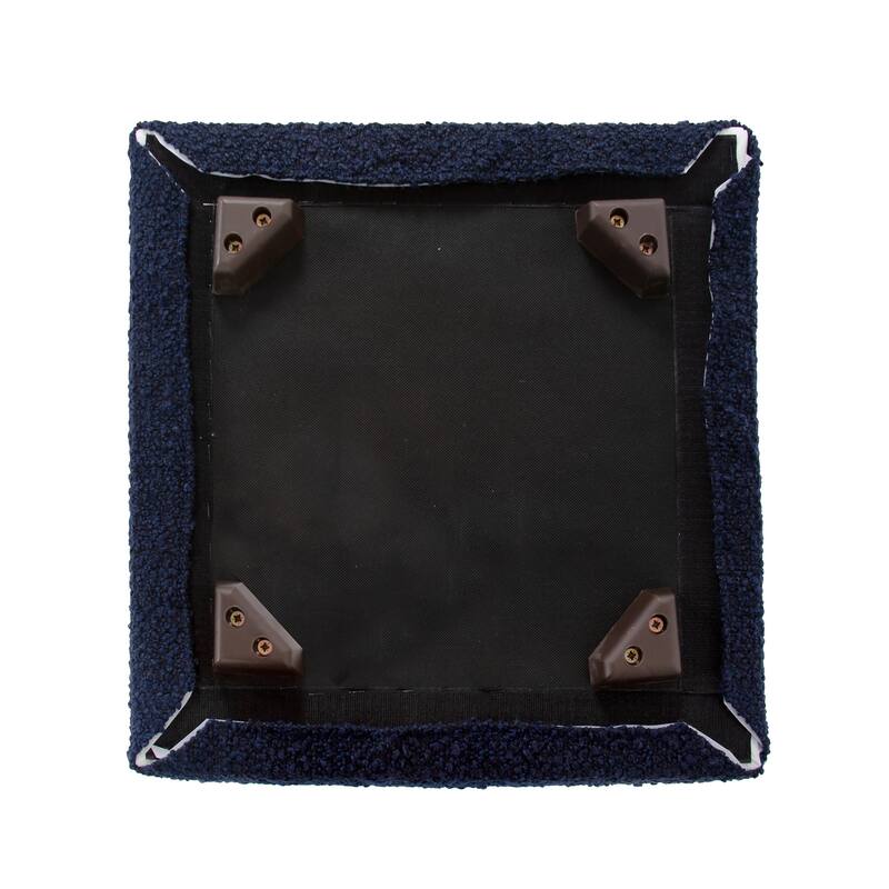 Allan Andrews Universal Square Cube Ottoman with Cover, Barbet Collection